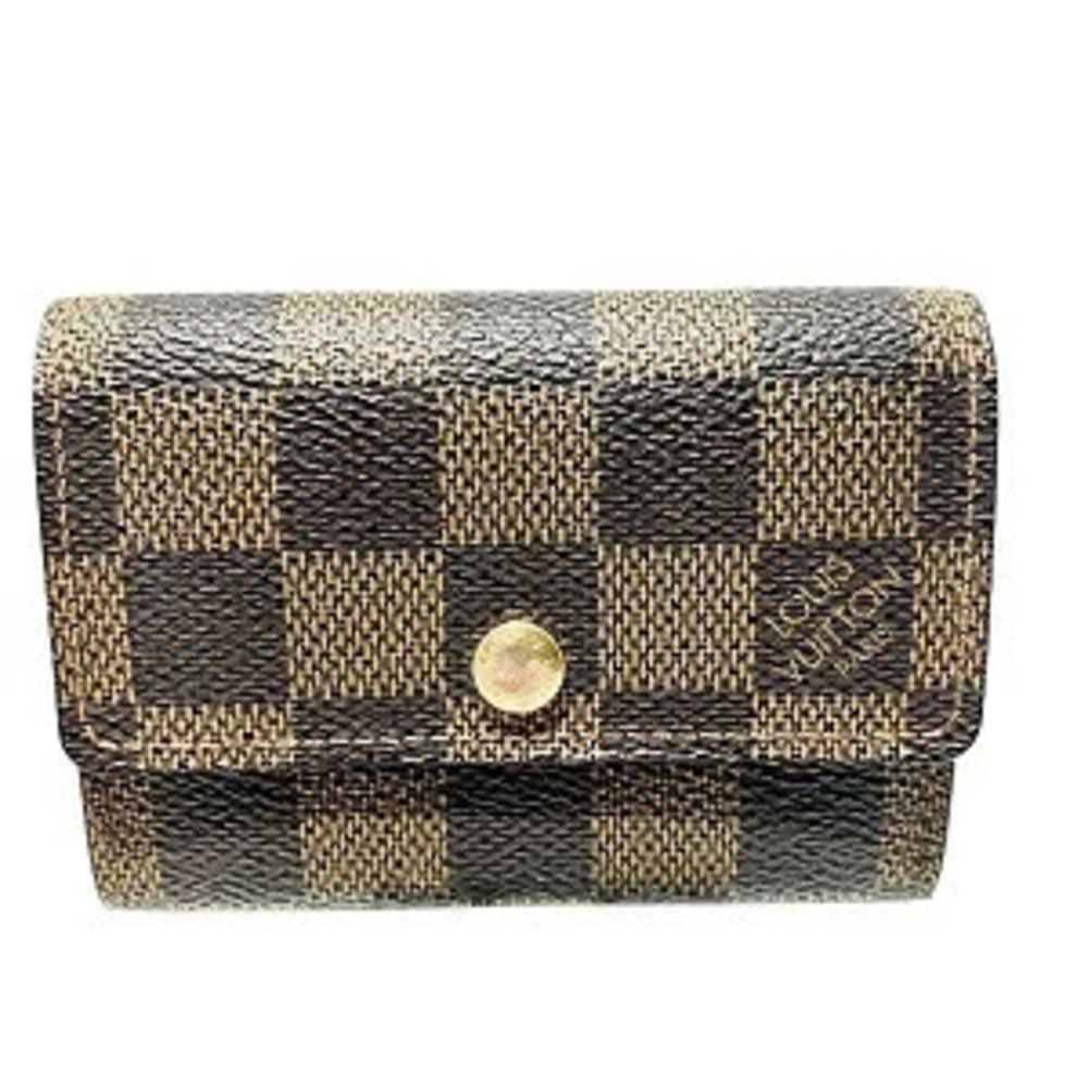 Louis Vuitton Damier Portemonnaie Plat coin case Wallet